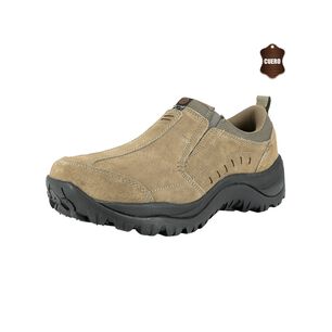 Zapato De Cuero Cedro Khaki London Adixt