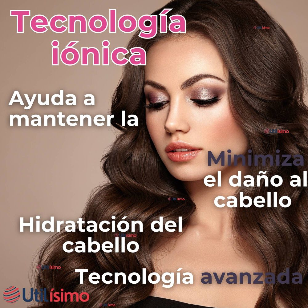 Secador De Pelo Cabello Premium Profesional 3000w Maxi-8008 Color Negro image number 3.0