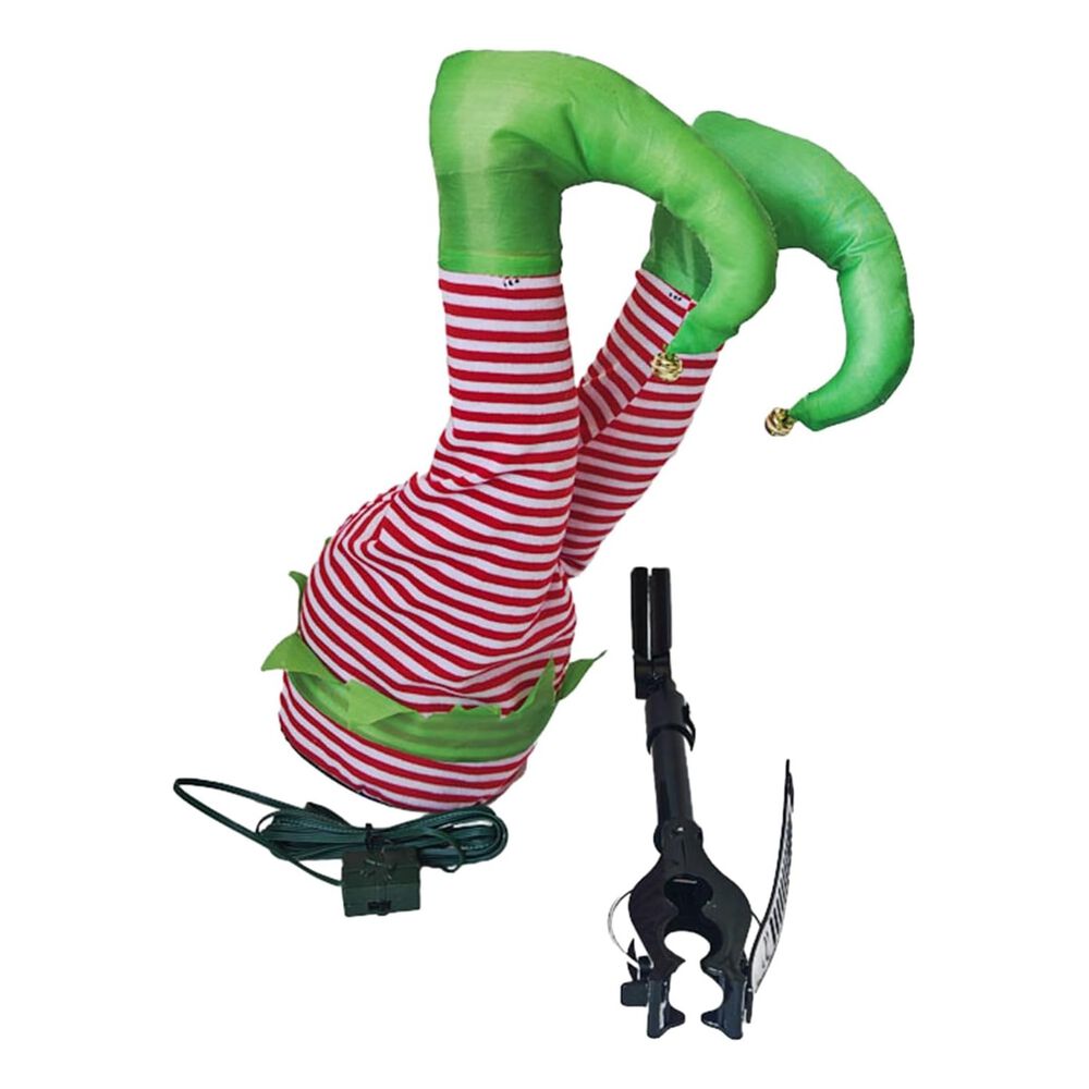 Adorno Piernas Móviles Ayudante De Santa O Grinch Navidad image number 7.0