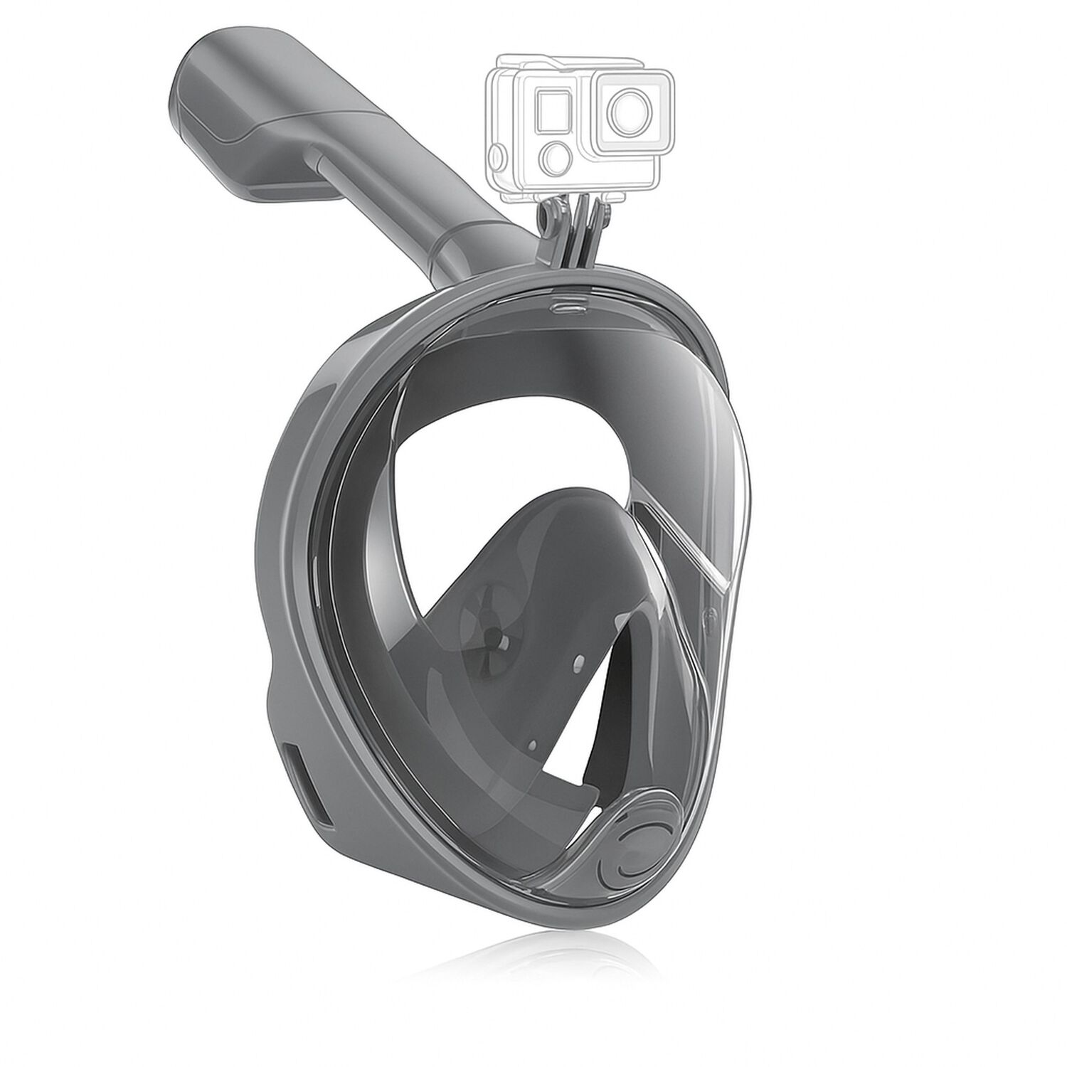 Mascara Snorkel Mascara Buceo Snorkel Fullface Go Pro image number 3.0