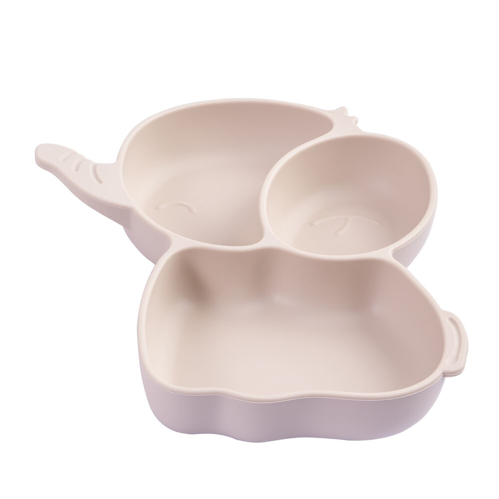 Set Alimentacion Elefante Silicona Beige image number 4.0