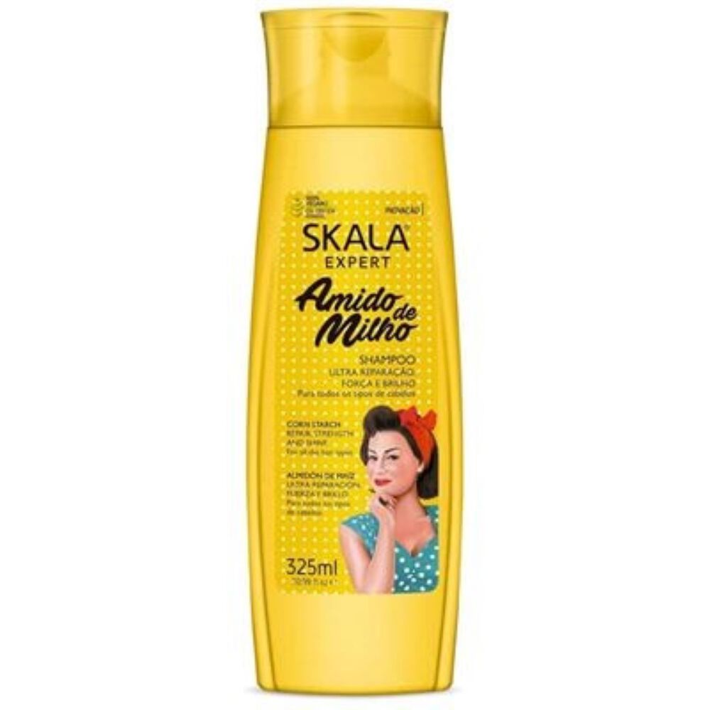 Kit Shampoo Y Acond Amido De Milho Skala Expert 650ml image number 1.0