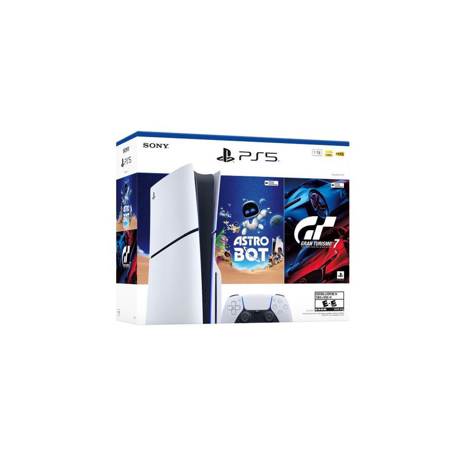 Consola PS5 Edici&oacute;n Disco 1 TB + Juego Astro Bot + Juego Gran Turismo 7 image number 2.0