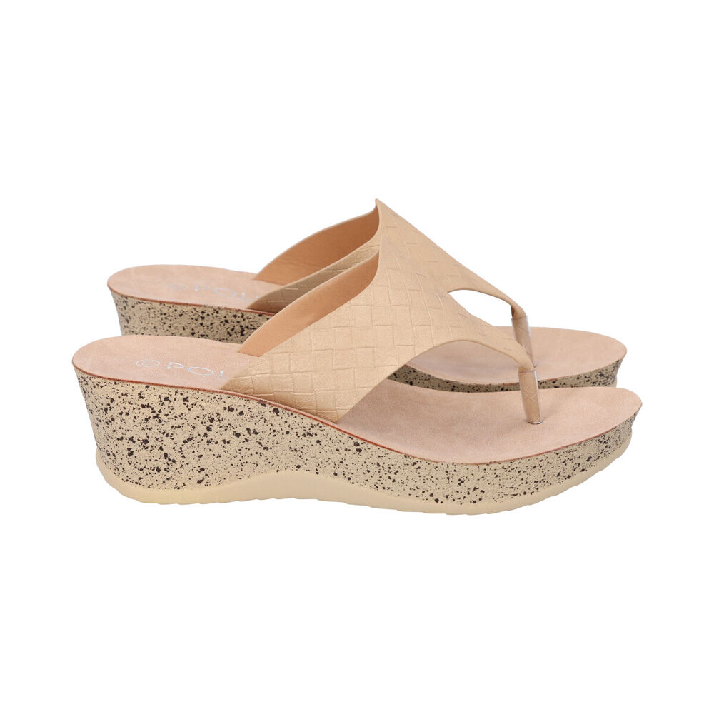 Sandalia Mujer Beige Thalia Police image number 2.0