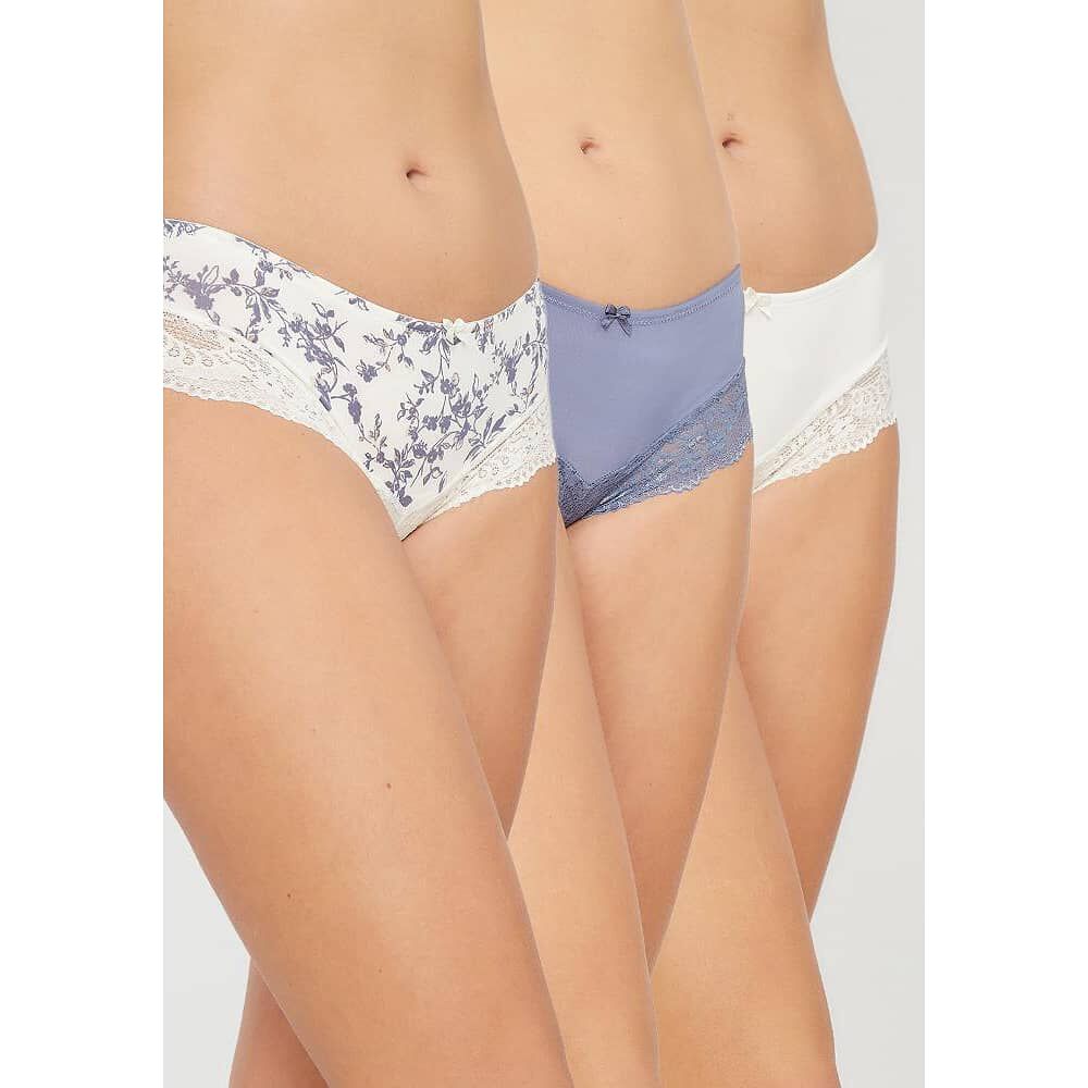 Pack 3x Pantaleta Microfibra P314.15-mrf2 Kayser image number 0.0