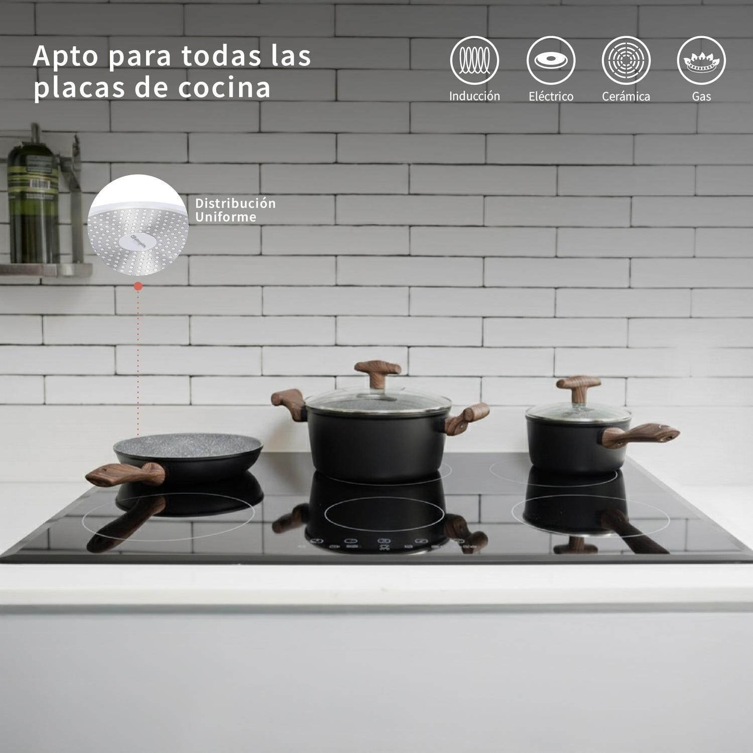 Bater&iacute;a De Cocina Antiadherente Oregon 5 Piezas Simplit image number 4.0