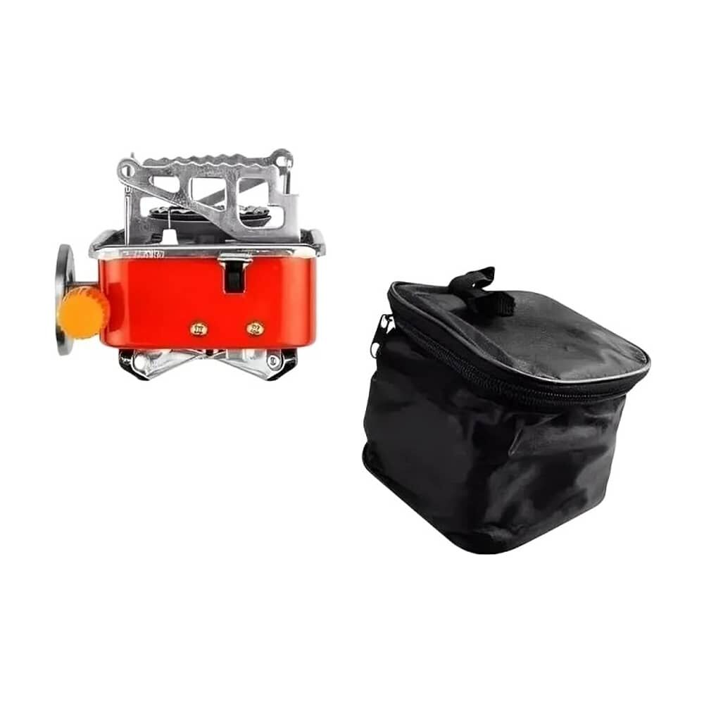 Cocinilla Mini A Gas Camping Outdoor Con Bolso image number 2.0