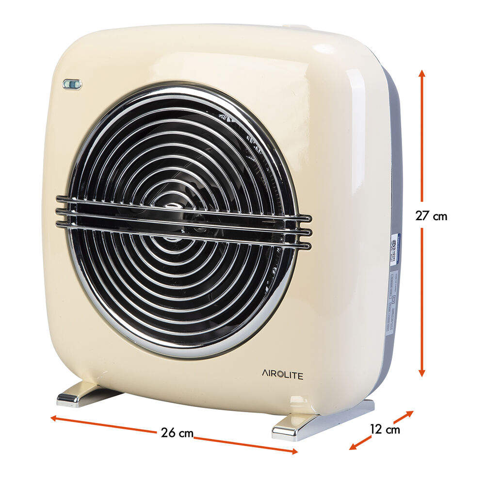 Termoventilador Vintage Blanco Ht Retro 2000b image number 4.0