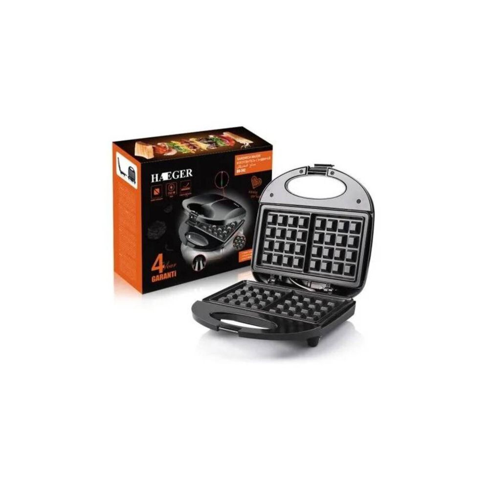 Maquina De Hacer Waffles Wafflera Haeger Hg-242 image number 3.0