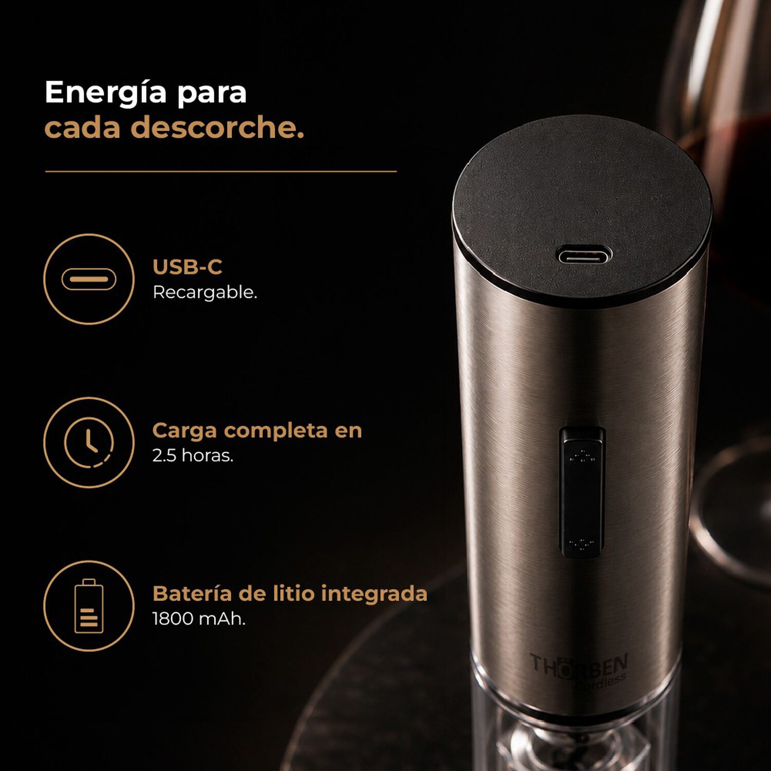Set De Vinos Thor Usb Deluxe Wine Set image number 3.0