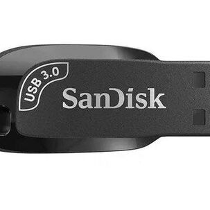 Pendrive Sandisk Ultra Shift De 128gb Usb 3.0 Negro
