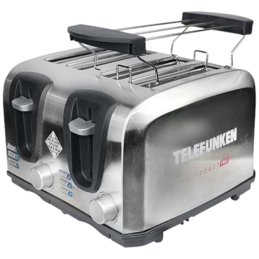 Tostador Eléctrico Doble (4en1) Easy Toast Pro Inox 1450w image number 4.0