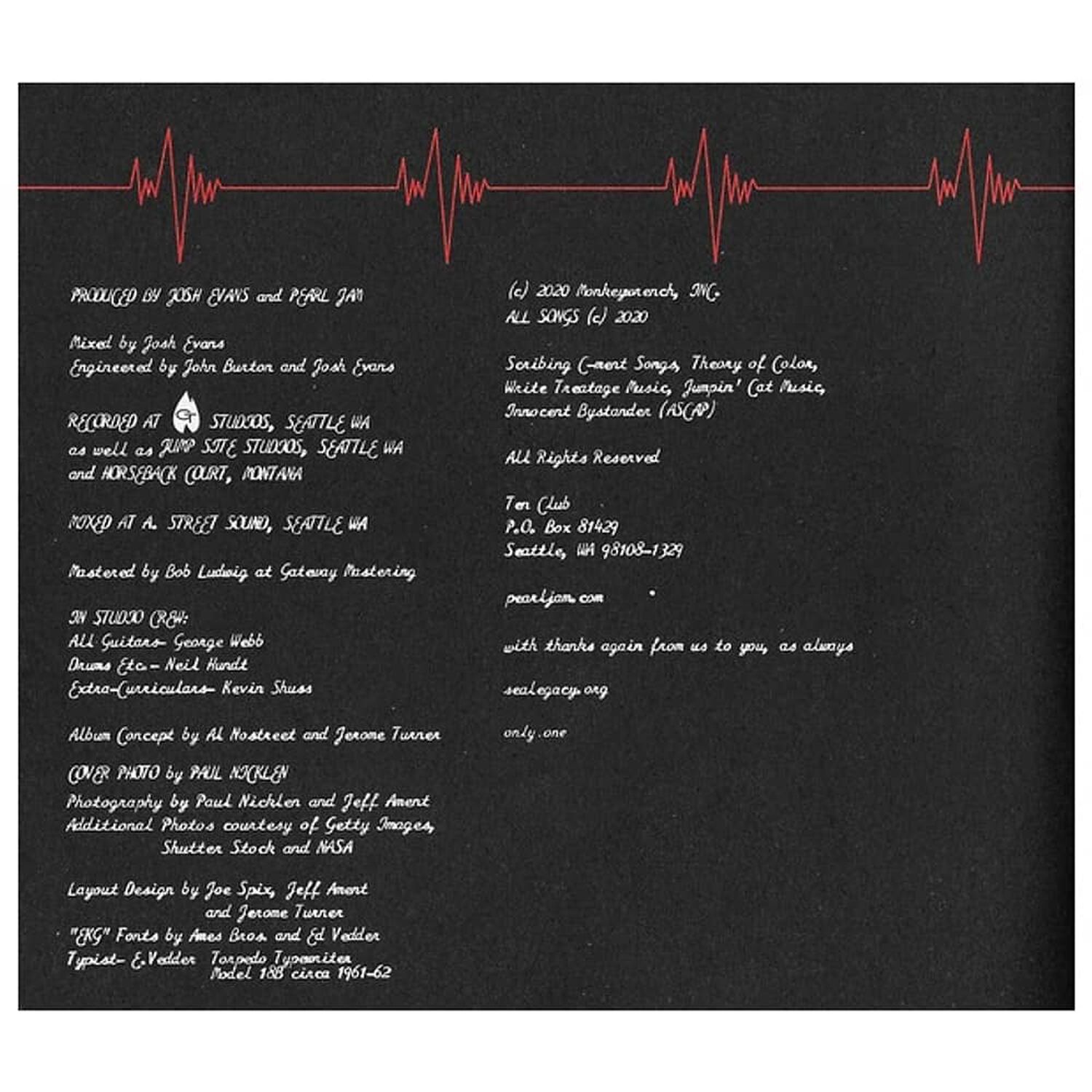 Pearl Jam - Gigaton (digipack) | Cd image number 6.0