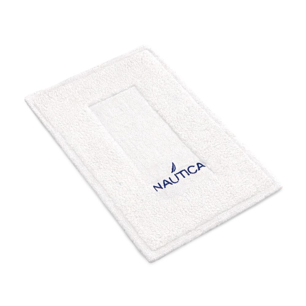 Alfombra De Ba&ntilde;o Gozo Nautica Home Algod&oacute;n Absorbente 50x80cm Blanco image number 2.0