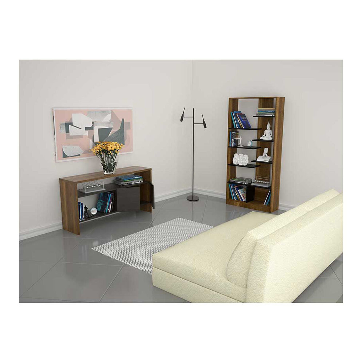 Combo Biblioteca Con Arrimo Tuhome Classic Color image number 0.0