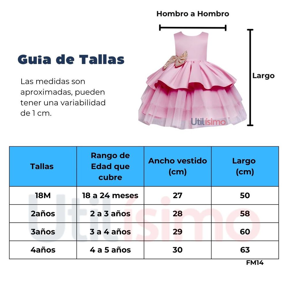Vestido De Fiestas Con Tul Y Volantes Para Ni&ntilde;as 1 A 5 A&ntilde;os Princesa Rub&iacute; image number 2.0