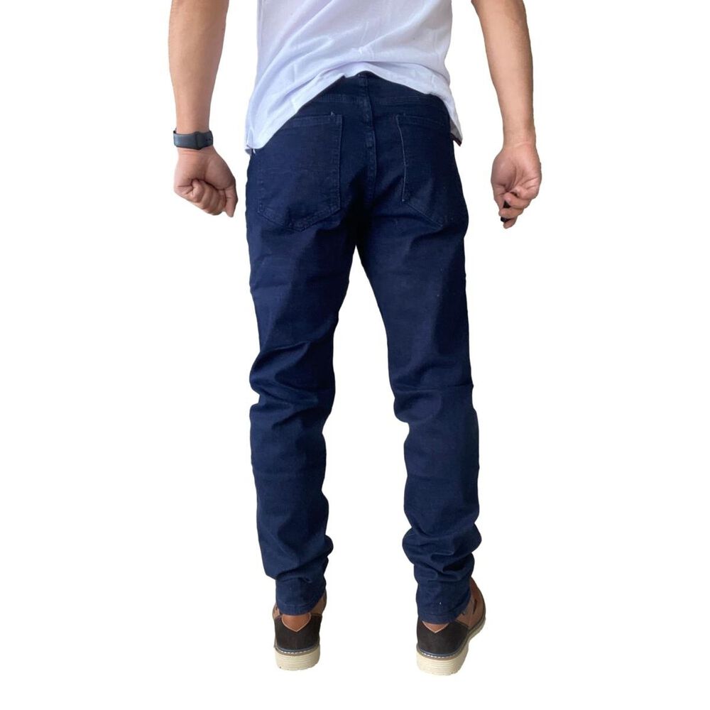 Jeans Hombre Elasticados Slim Azul image number 14.0