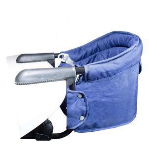 Silla De Comer Eat & Bear Azul Sujeci&oacute;n De Mesa Portable