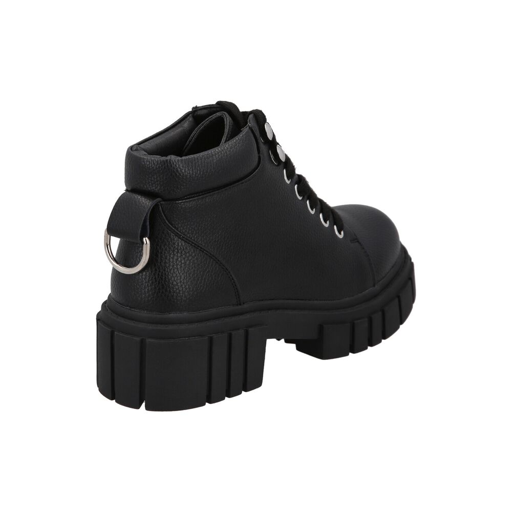 Botin Casual Mujer Negro Plataforma Cleo Detogni image number 1.0