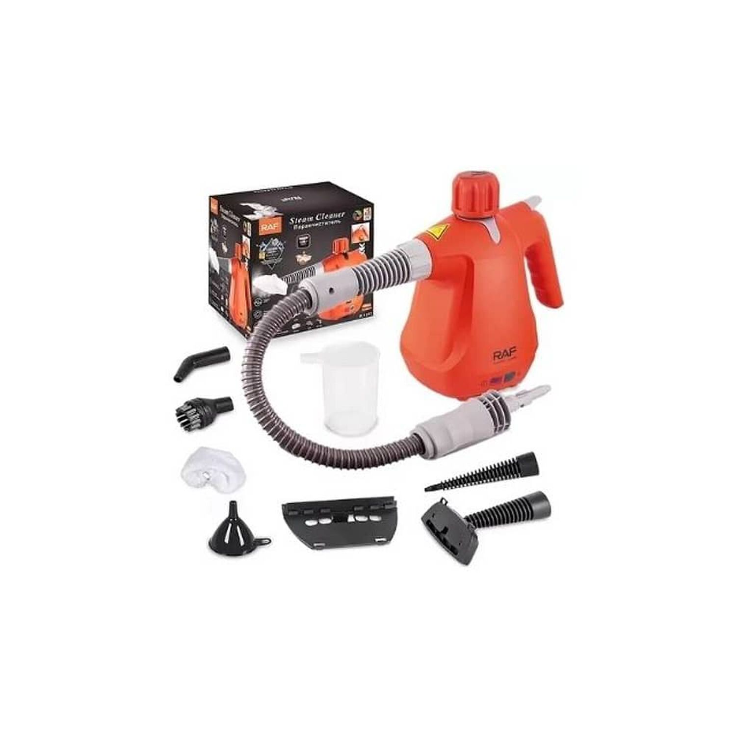 Mopa Limpiadora A Vapor M&aacute;quina Para Limpieza Color Naranja image number 7.0