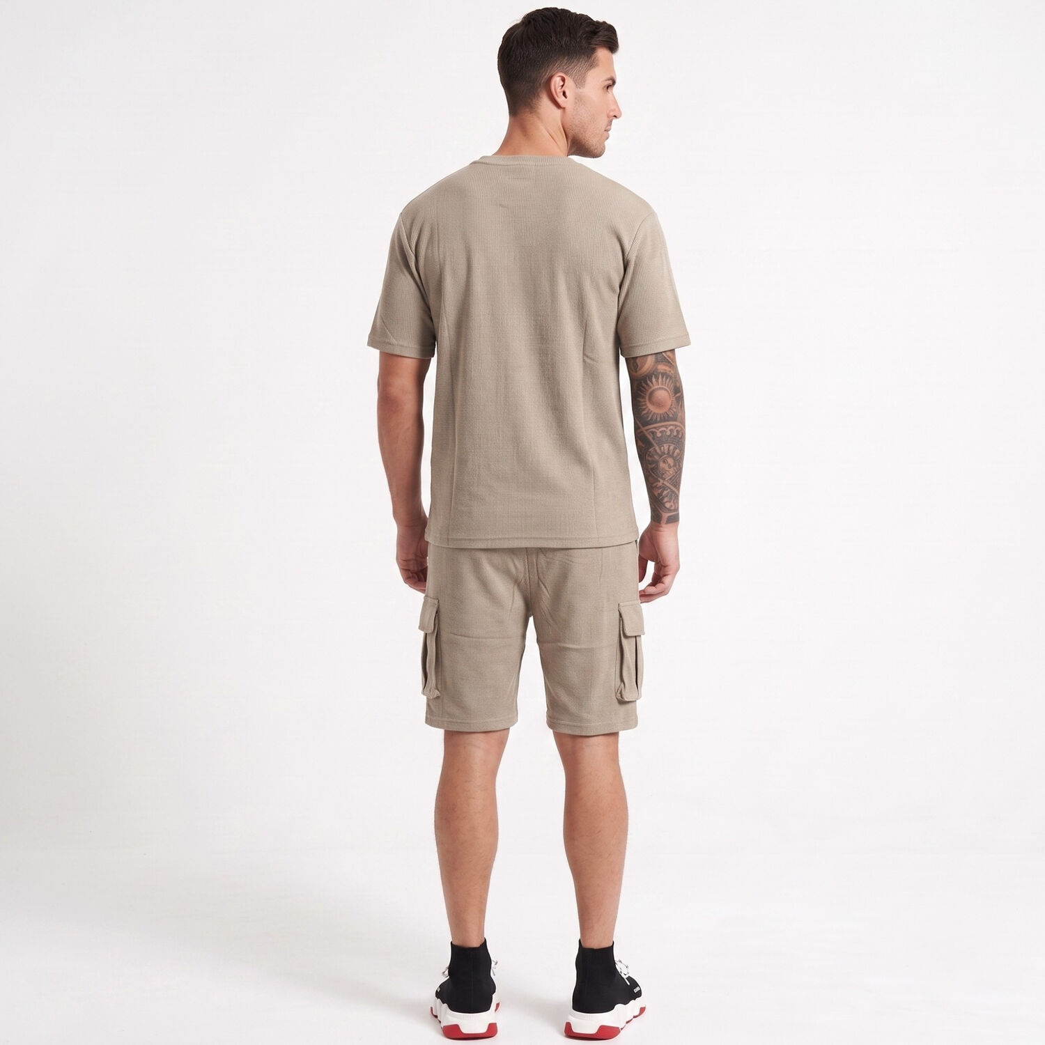 Conjunto Polo Y Short Verano Cargo Hombre image number 2.0