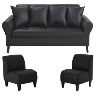 Sofá Bodevir Lua / 3 Cuerpos + 2 Poltronas