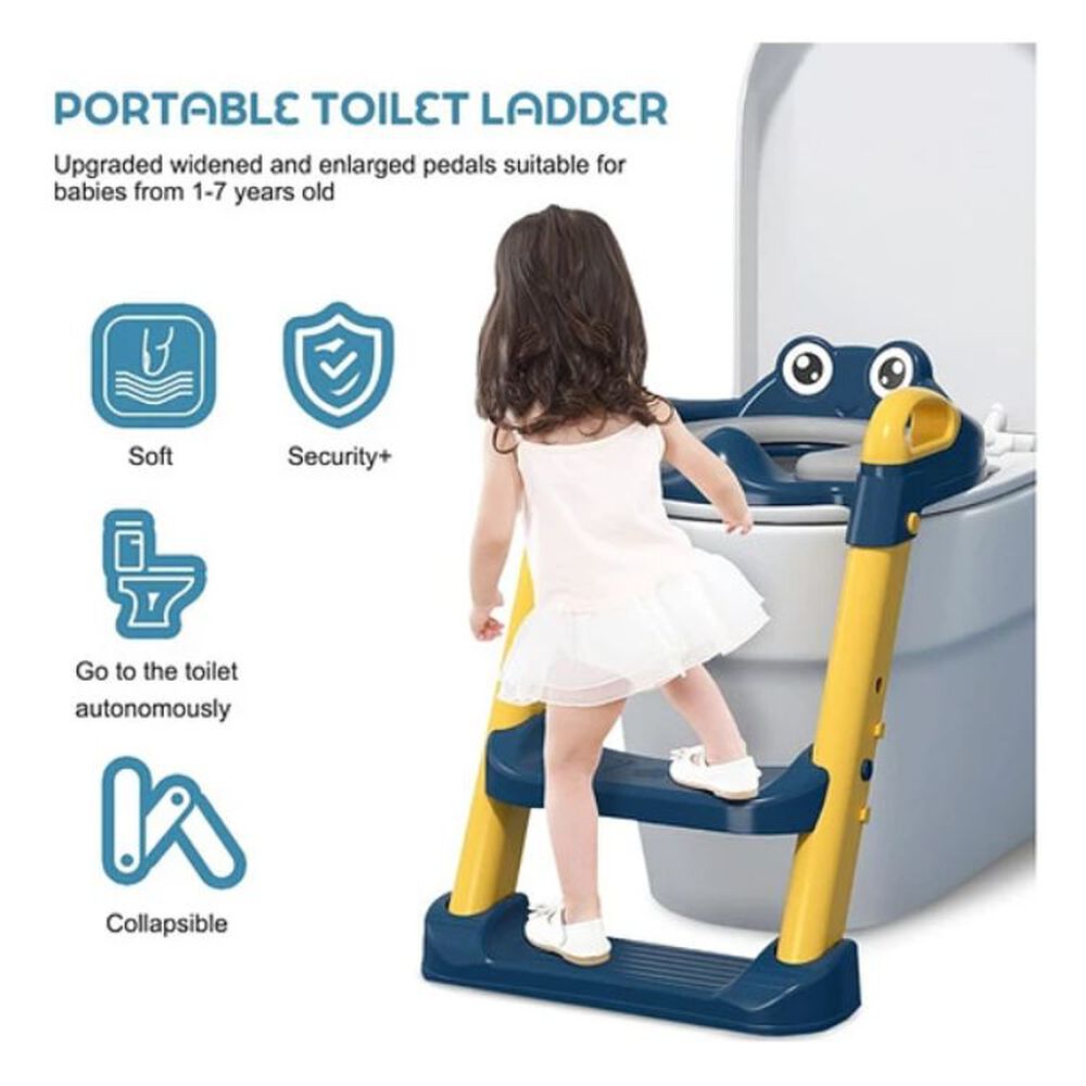 Asientos Adaptador Escalera De Inodoro Baño Wc Para Niños image number 4.0