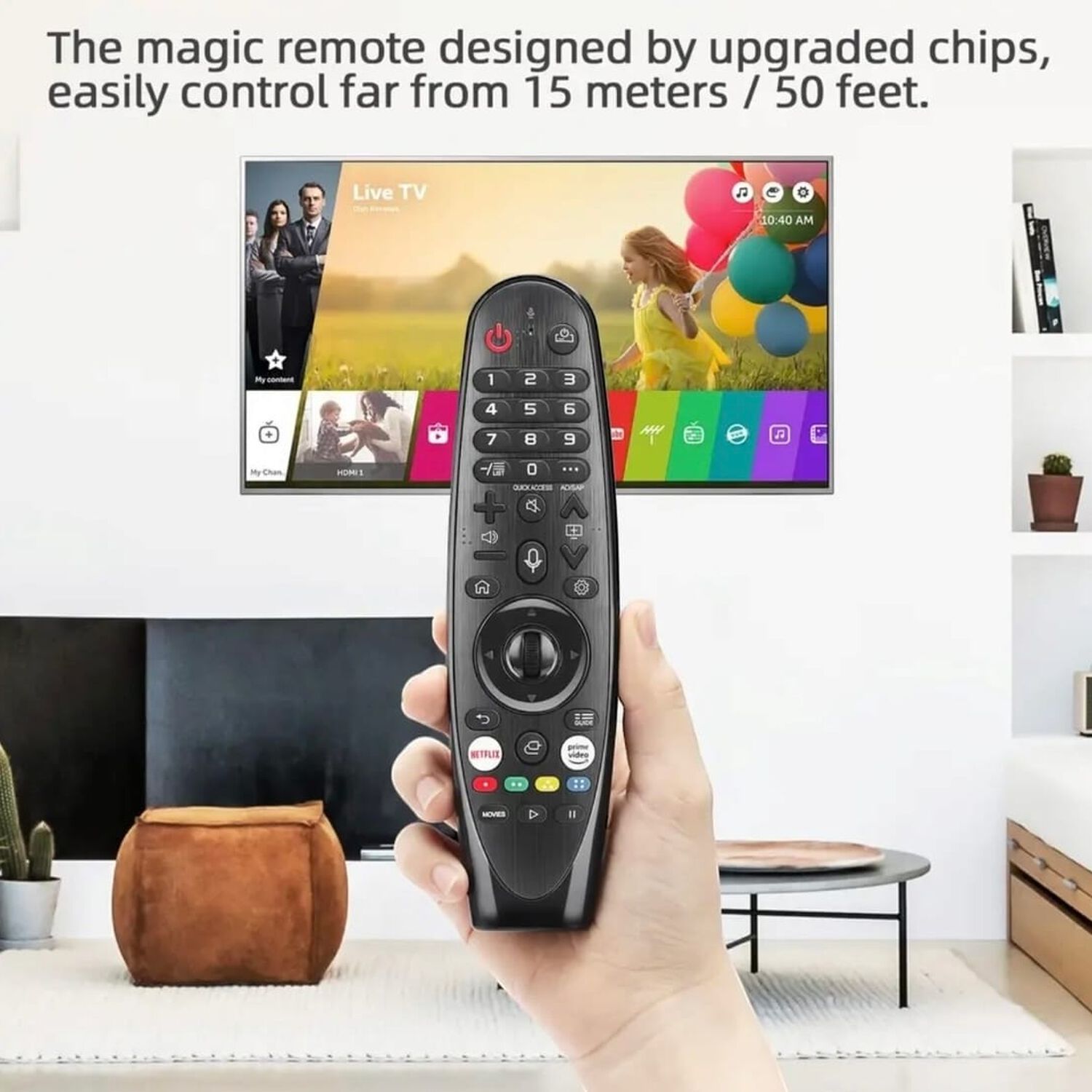 Control Remoto Magic Lg Netflix Amazon Generico image number 1.0