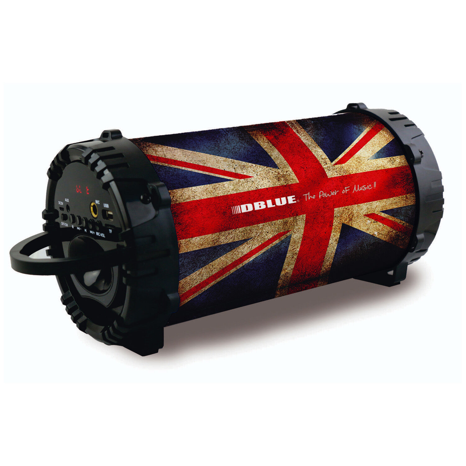 Parlante Bazooka Bluetooth Port&aacute;til Dise&ntilde;o Bandera 20w - Ps image number 0.0
