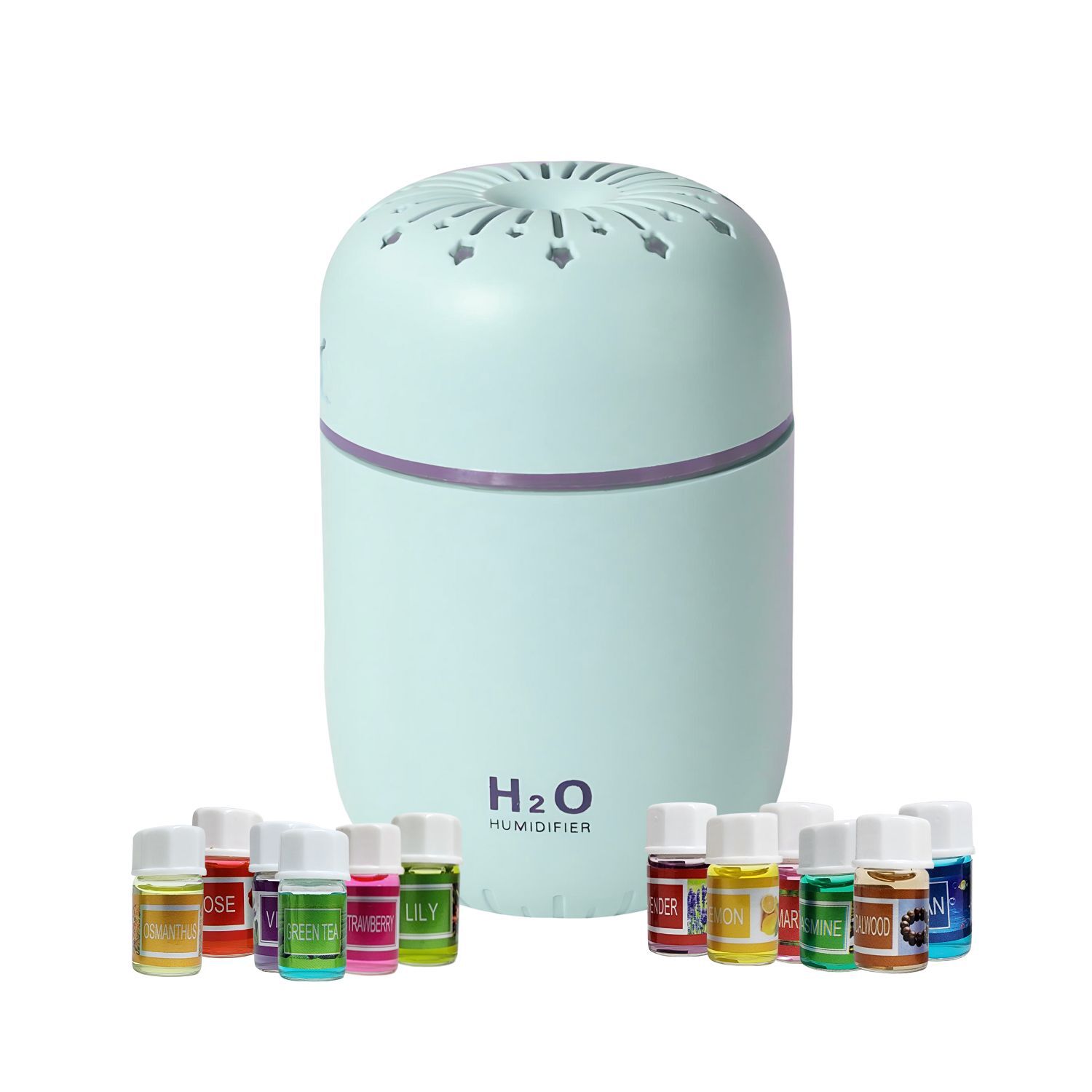Pack Humidificador De Estrellas + 12 Esencias Aromaticas image number 2.0