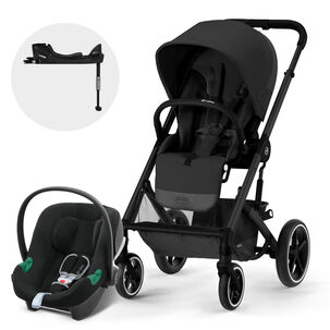 Coche Travel System Balios S Lux 3.0 Blk Mb + Aton B2 + Base