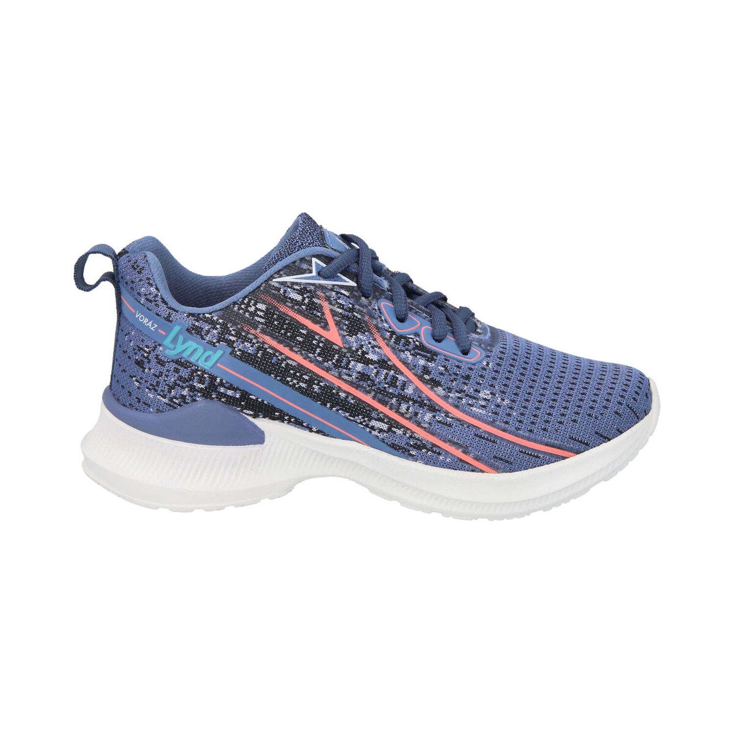Zapatilla Infantil Voraz Azul Lynd image number 3.0