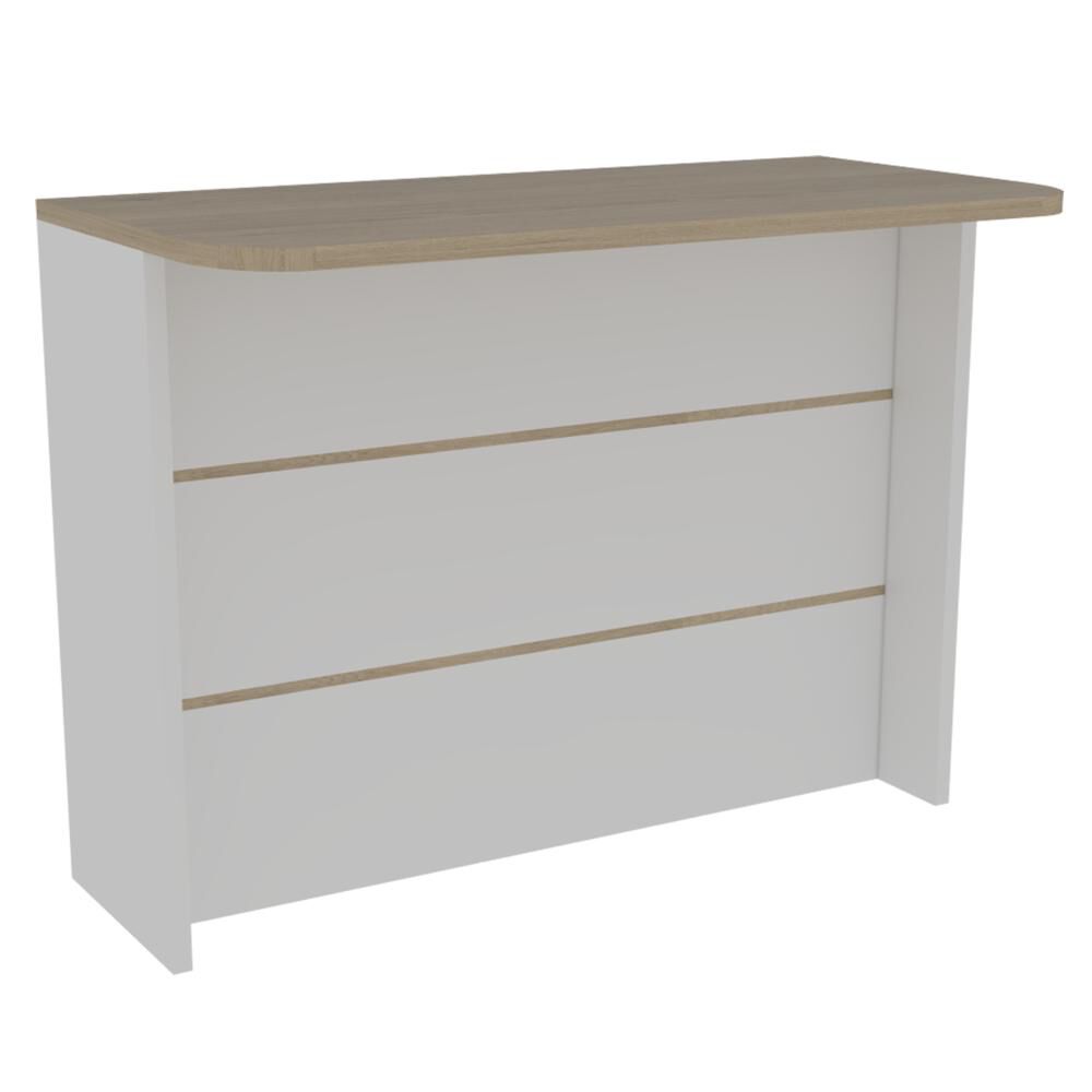 Mueble Cocina 60 + Barra De Cocina + Optimizador Kitchen - Rovere / Blanco Tuhome image number 2.0