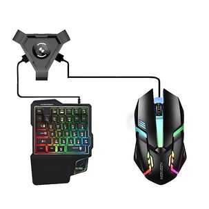 Kit De Teclado Y Mouse Para Celular - Rgb - Bluetooth