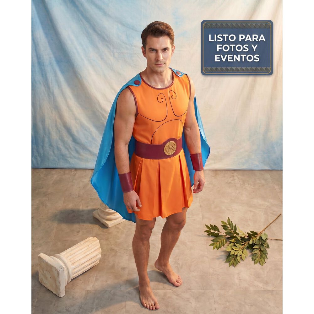 Disfraz Cosplay Hercules Disney Adulto image number 2.0