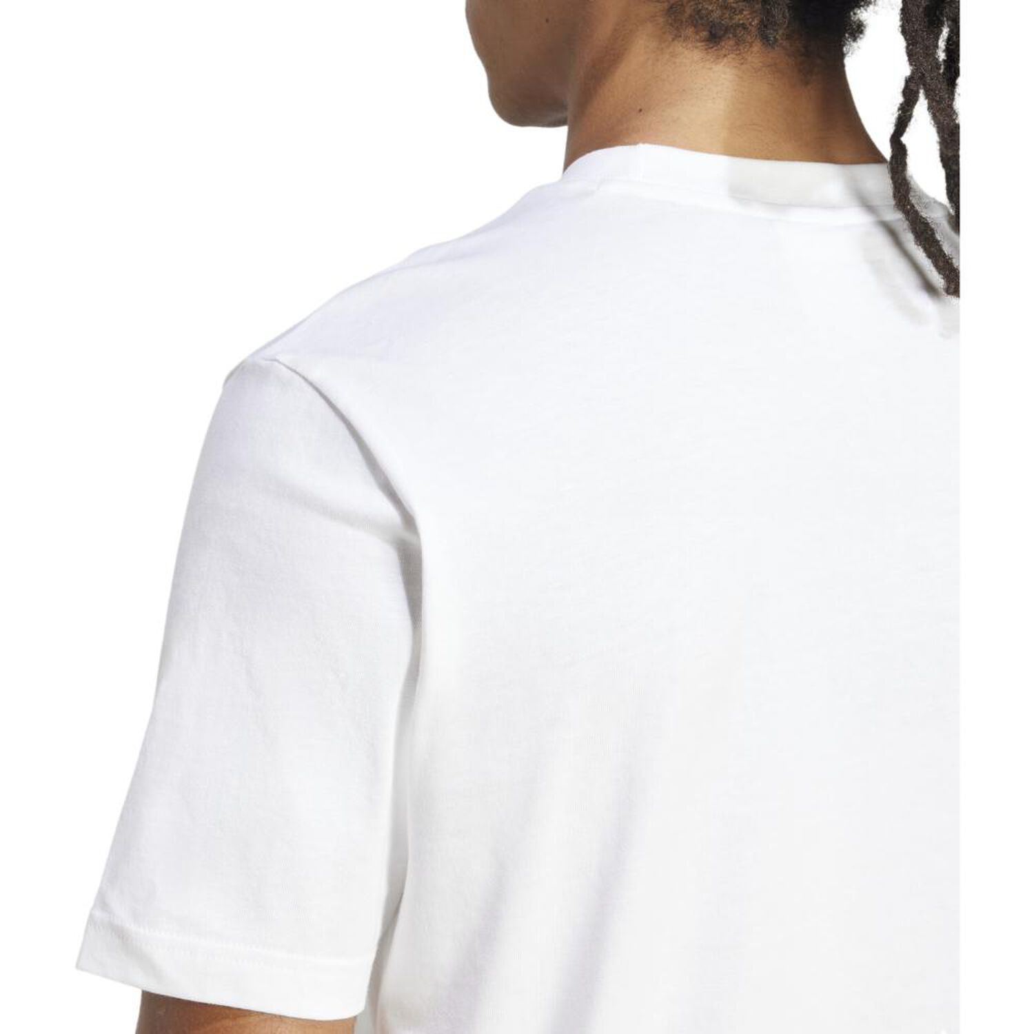 Camiseta Hombre Essentials Adidas Small Logo Single Jersey image number 4.0