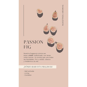 Aceite 30 Ml Passion Fig + Diffuser Blanca Madison