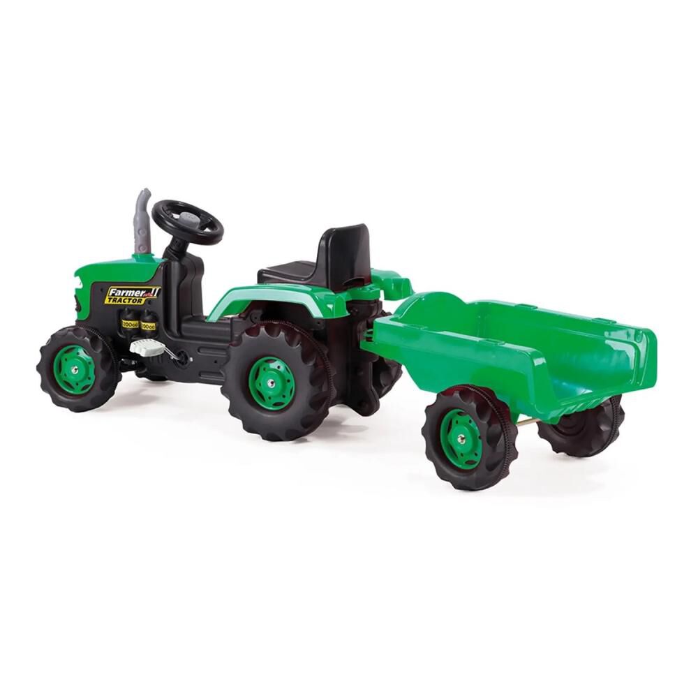 Tractor Y Carro Verde Talbot