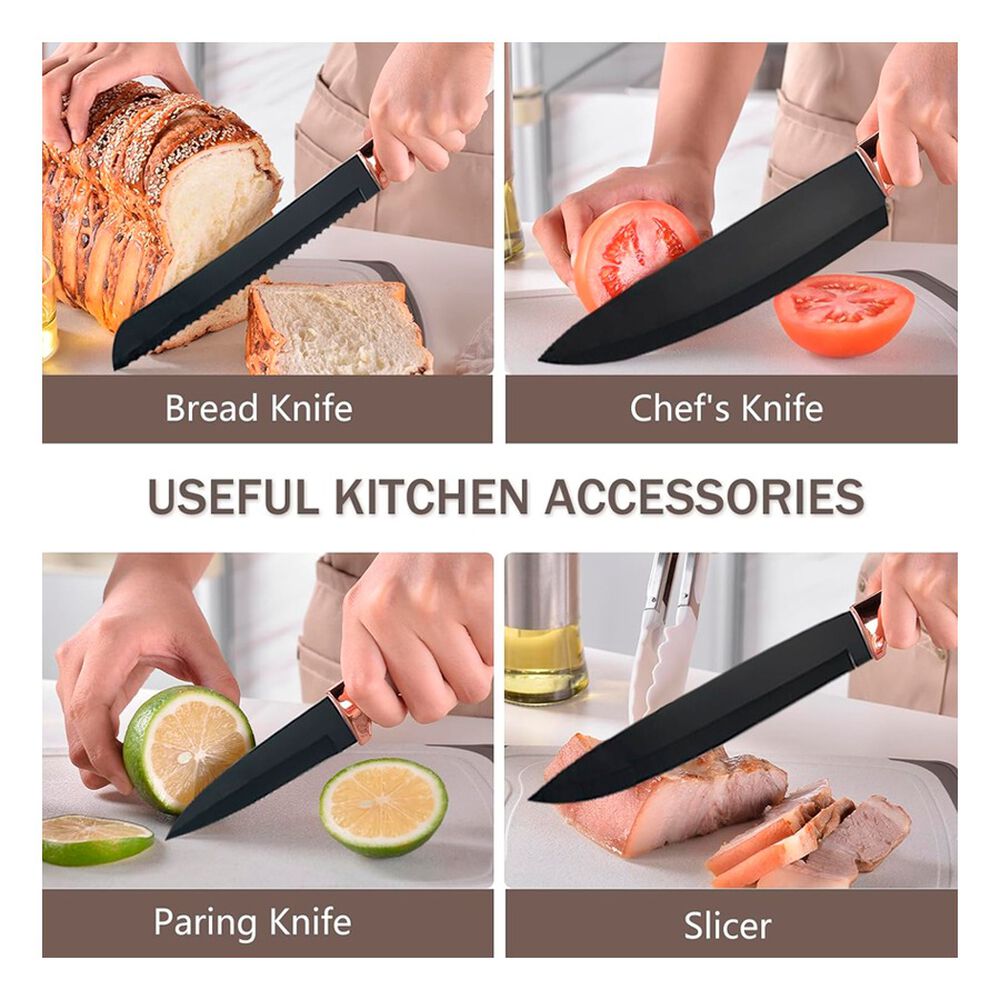 Set De 19 Utensilios De Cocina Mango De Madera image number 2.0