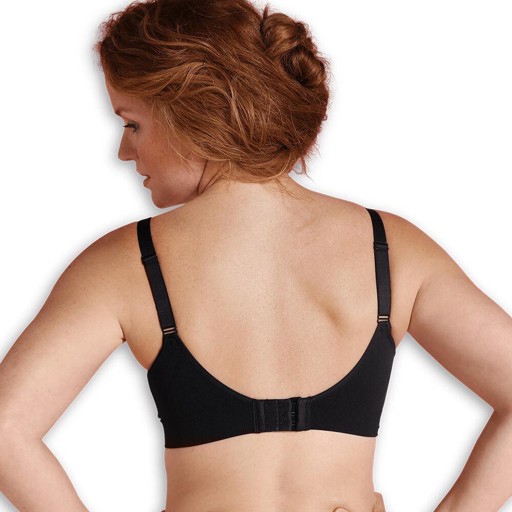Sostén Lactancia Seamless Negro image number 2.0