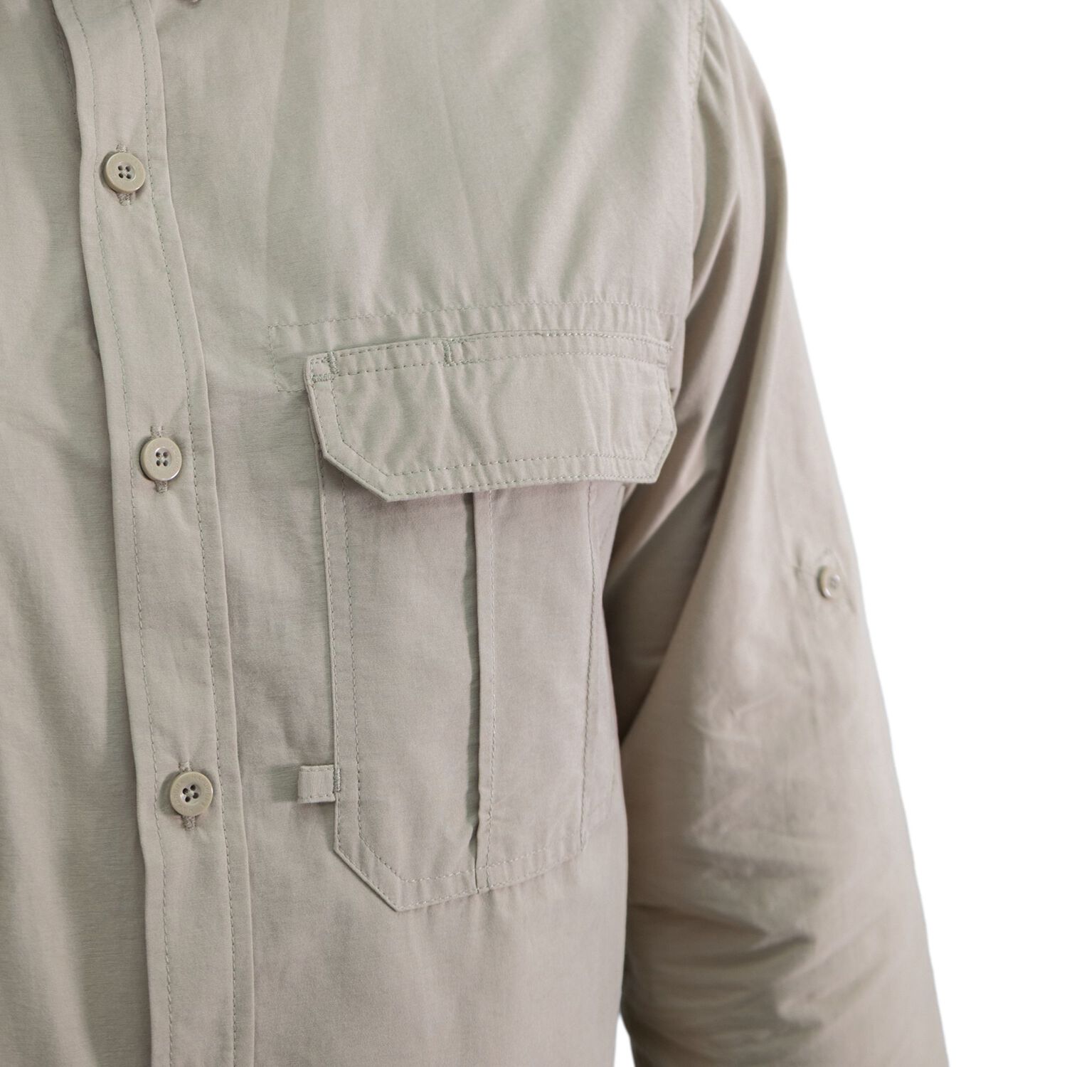 Camisa Hw Duck Dry Beige image number 3.0