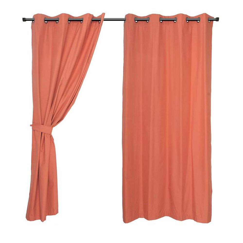 Set Cortinas Sunout Arg.140x220 Tierra image number 0.0