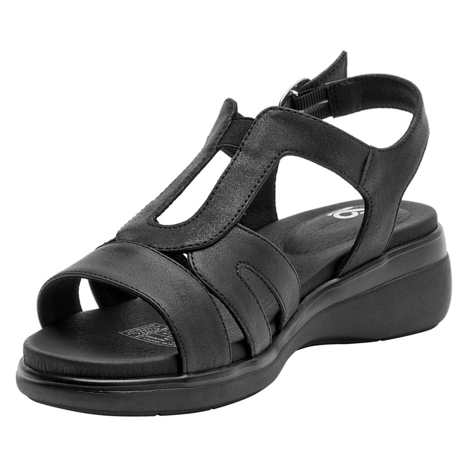 Sandalia Mujer 16 Horas 16m0493 Negro image number 2.0