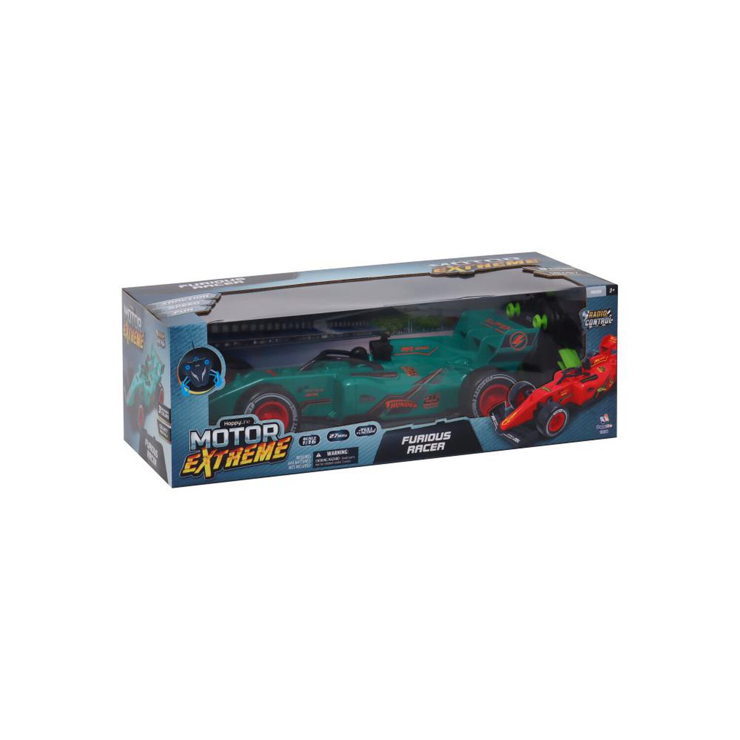 Auto De Carreras R/c, Escala 1:16, 4 Ruedas Happyline image number 1.0