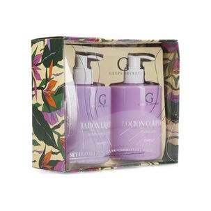 Set Corporal Refrescante e Hidratante Mango Geeps Secret / 2 x 500 Ml