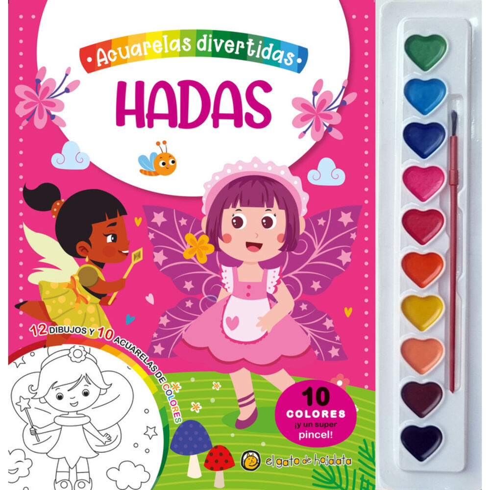 Acuarelas Divertidas: Hadas image number 0.0