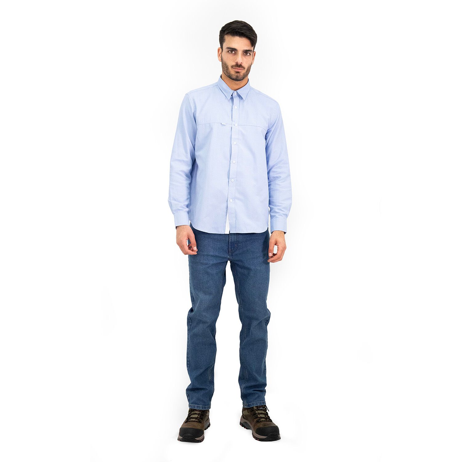 Camisa Quebec Vancouver Celeste image number 3.0