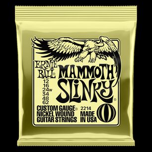 Set De Cuerdas Ernie Ball Mammoth Slinky 12 &ndash; 62