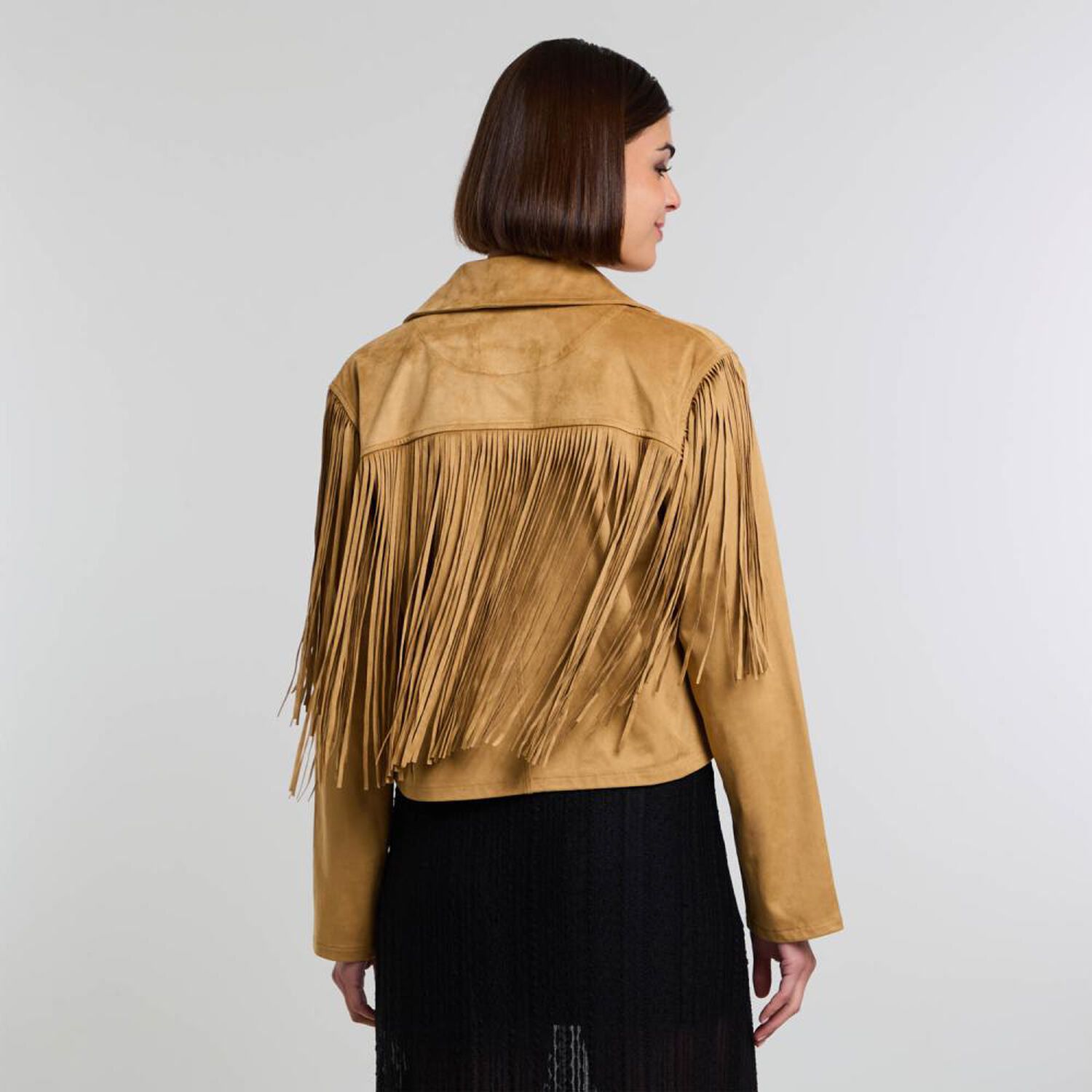 Chaqueta Western Con Flecos Mujer Rolly Go image number 3.0