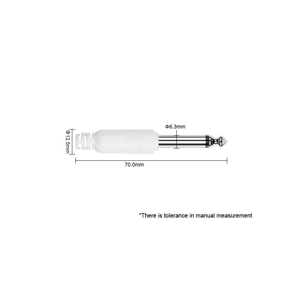Cable Instrumento Estandar 6m Plug Mng Ic-241-6mg Kirlin image number 2.0